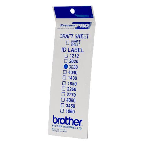 Brother Etikett (ID3030 / 30x30mm)