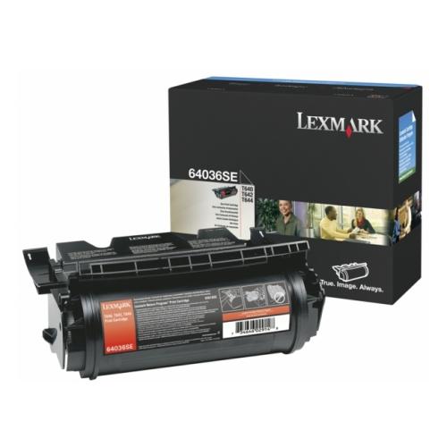 Lexmark Toner svart (64036SE / 0064036SE)
