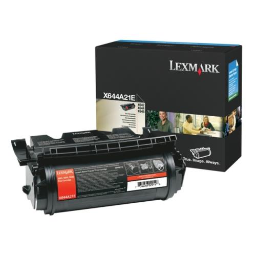Lexmark Toner svart (X644A21E / 0X644A21E)