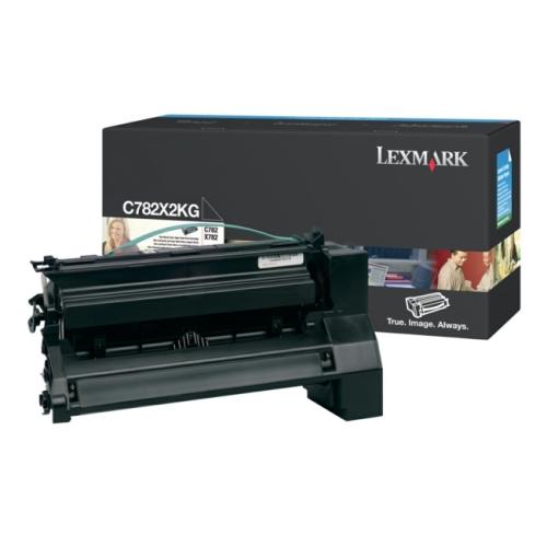 Lexmark Toner svart (C782X2KG / 0C782X2KG) (høy kapasitet)