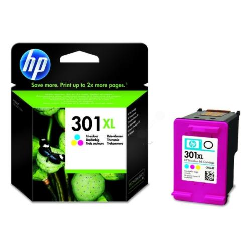 HP Blekkpatron farge (CH564EE#301 / 301XL) (høy kapasitet)