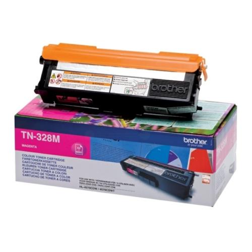 Brother Toner magenta (TN328M) (høy kapasitet)