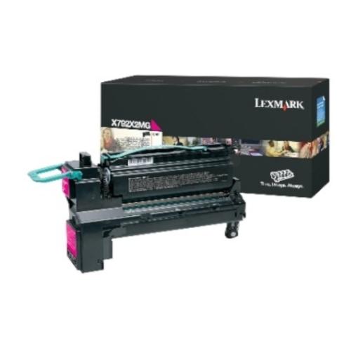 Lexmark Toner magenta (X792X2MG / 0X792X2MG) (høy kapasitet)