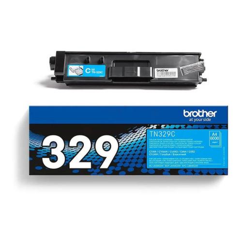 Brother Toner cyan (TN329C) (høy kapasitet)