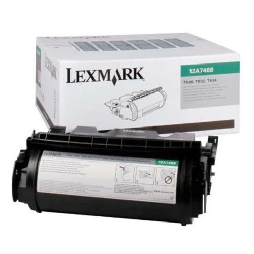 Lexmark Toner svart (12A7632 / 012A7632) (Return)