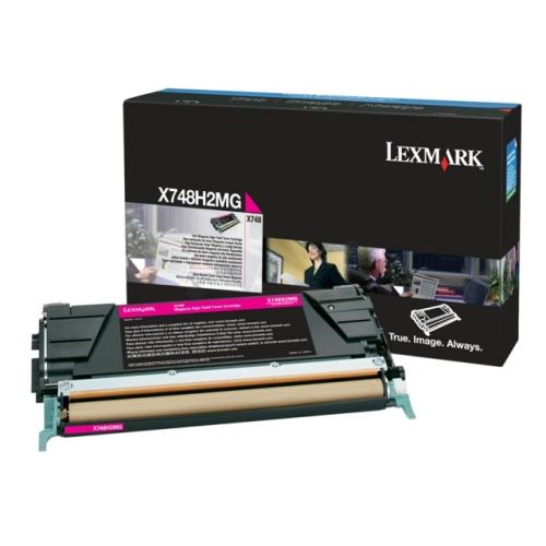 Lexmark Toner magenta (X748H2MG / 0X748H2MG)