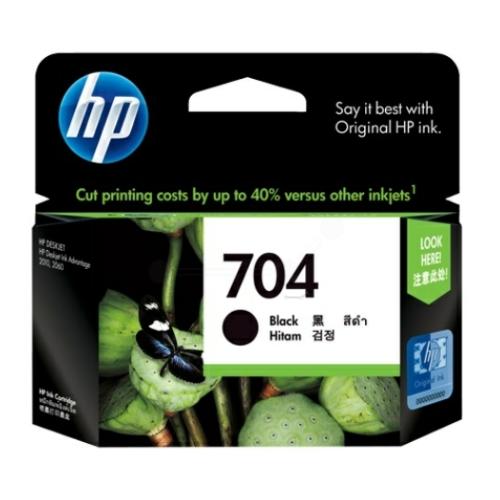 HP Blekkpatron svart (CN692AE / 704)
