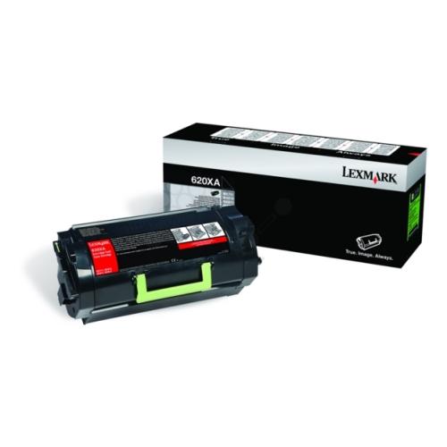 Lexmark Toner svart (62D0XA0 / 620XA) (høy kapasitet)