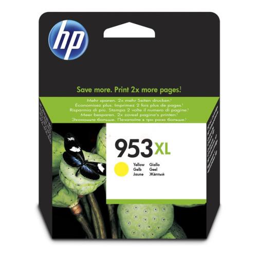 HP Blekkpatron gul (F6U18AE#301 / 953XL) (høy kapasitet)
