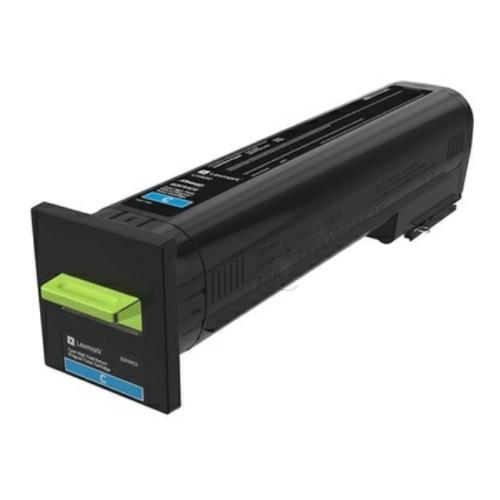 Lexmark Toner cyan (72K0X20 / 072K0X20) (høy kapasitet)