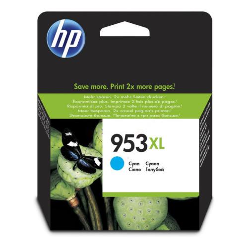 HP Blekkpatron cyan (F6U16AE#301 / 953XL) (høy kapasitet)
