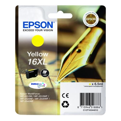Epson Blekkpatron gul (C13T16344012 / 16XL) (høy kapasitet)