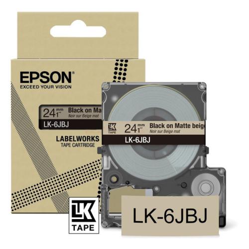 Epson Etikett svart (C53S672092 / LK6JBJ)