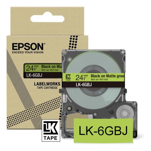 Epson Etikett svart / gjennomsiktig (C53S672079 / LK6GBJ)