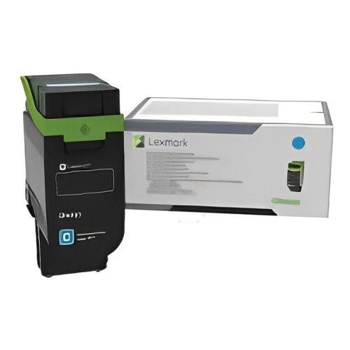 Lexmark Toner cyan (75M0X20 / 075M0X20) (høy kapasitet)