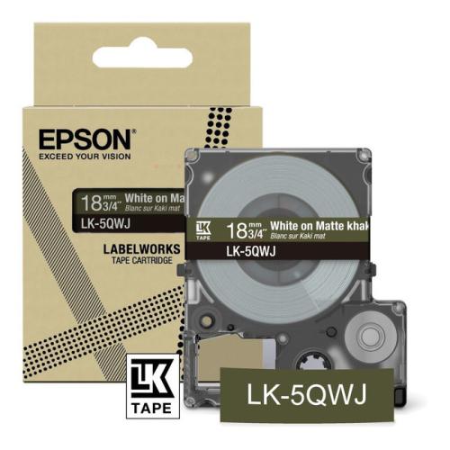 Epson Etikett hvit (C53S672089 / LK5QWJ)
