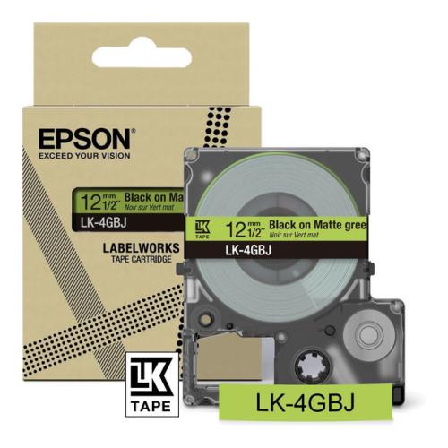Epson Etikett svart / grønn (C53S672077 / LK4GBJ)