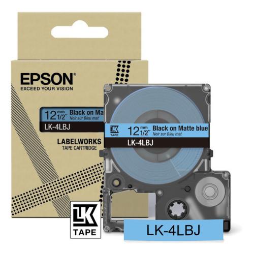 Epson Etikett svart / blå (C53S672080 / LK4LBJ)
