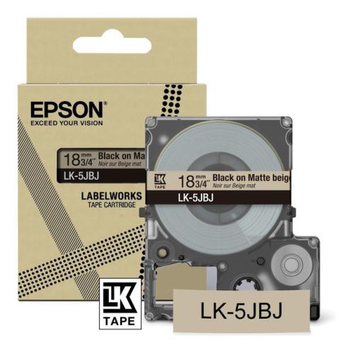 Epson Etikett svart (C53S672091 / LK5JBJ)