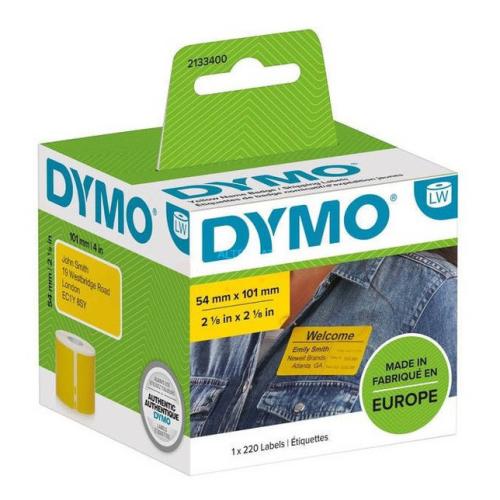 Dymo Etikett gul (2133400)