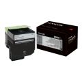 Lexmark Toner svart (80C0X10 / 800X1) (høy kapasitet)