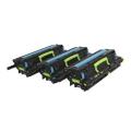 Lexmark Trommel cyan / magenta / gul (72K0F50 / 072K0F50)