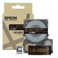 Epson Etikett svart / gull (C53S672096 / LK6BKP)